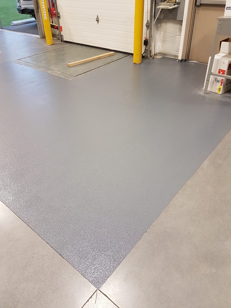 Concrete coating project 3011 additional finished floor view