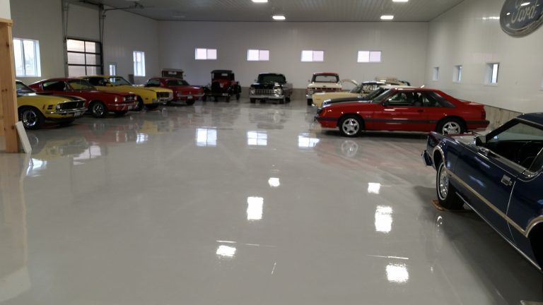 Concrete coating project 3014 overall view