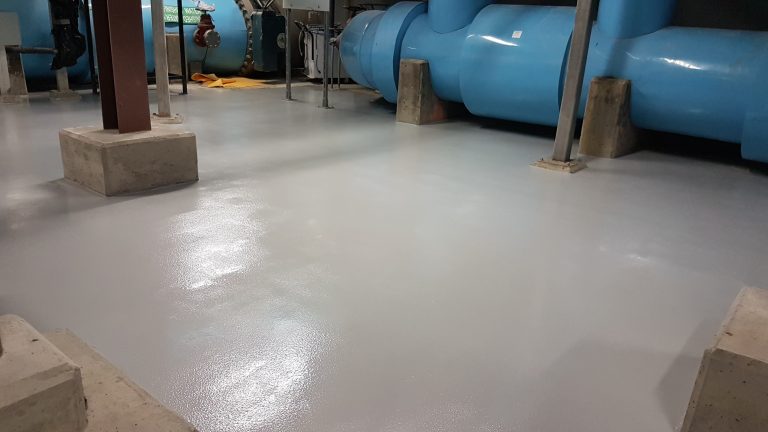 Concrete coating project 3016 overall view